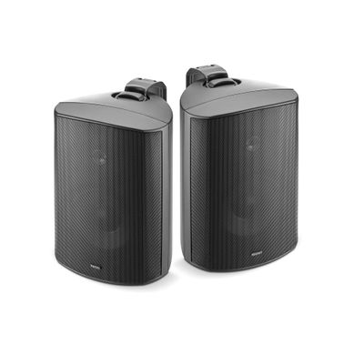 Focal 100 OD6 6.5" Outdoor Loudspeakers, IP66 Rated - Black Pair, 2 Speakers