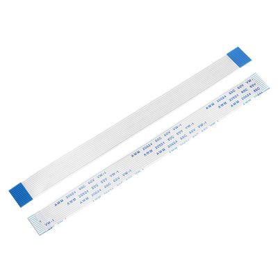 uxcell Flexible Flat Cable,150mm 1mm Pitch 12 Pins FPC FFC Flexible Ribbon Cable for LCD TV Car Audio DVD Player 10Pcs (A Type)