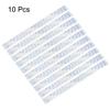 uxcell Flexible Flat Cable,150mm 1mm Pitch 12 Pins FPC FFC Flexible Ribbon Cable for LCD TV Car Audio DVD Player 10Pcs (A Type) view 2