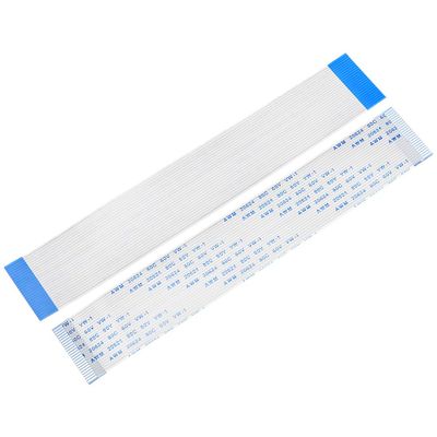 uxcell 10pcs Flexible Flat Cable, 150mm 1mm Pitch A Type 25 Pins FPC FFC Flexible Ribbon Cable for LCD TV Car Audio DVD Player