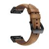 DKEnjoy Leather Quick Fit Sports Wrist Band Replacement Accessory Watch Straps Bracelet for Garmin Fenix 5 Smartwatch (Brown) view 1