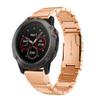 DKEnjoy Stainless Steel Quick Release Wrist Band Replacement Bracelet Watch Strap for Garmin Fenix 5X/Fenix 5X Plus/Fenix 3/Fenix 3 HR Smartwatch (Rose Gold) view 1