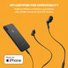 Belkin SoundForm Headphones - Wired In-Ear Earphones With Microphone- iPhone Headphones - Apple Wired Earbuds For iPhones & iPads With Lightning Connector (Black) view 4