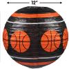 Paper Basketball Hanging Lanterns (6 piece set) Party Decorations view 3