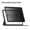 FILMEXT Removable Ipad Pro Privacy Screen Protector for Ipad Pro 11 inch (2022/2021/2020/2018), Ipad Air 5/Air 4 10.9 inch, Anti-Spy Anti-Glare Filter, Bubble Free & Easy On/Of,[Landscape Privacy] view 1