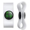 GRAPHICS & MORE Plaid Green Gray Grey Pattern Headphone Earbud Cord Wrap - Charging Cable Manager - Wire Organizer Set of 2 - Black view 1