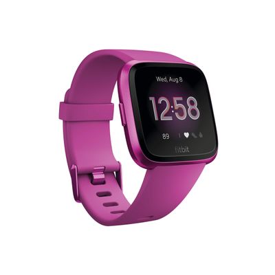 Fitbit Versa Lite Edition Smart Watch, compatible with iPad, One Size (S & L bands included), 1 Count (Renewed)