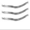 20" x 1/2" Braided Ground Straps (1/4" Ring to 1/4" Ring)-3pcs | Made in USA view 1