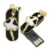 128GB Necklace Shape USB Flash Drive USB Drives Memory Stick Thumb Drives USB 2.0 Disk Pen Drive Date Storage Flash Disk Zip Drive USB Stick USB Drive (Dancer) view 1