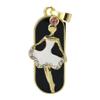 128GB Necklace Shape USB Flash Drive USB Drives Memory Stick Thumb Drives USB 2.0 Disk Pen Drive Date Storage Flash Disk Zip Drive USB Stick USB Drive (Dancer) view 3