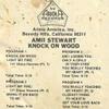 AMII STEWART: Knock On Wood 8 Track Tape view 2