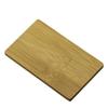 100 Pack Business Credit Card 2.0- USB Flash Drives (2.0/1GB, Carbonized Bamboo Wood) view 2