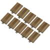 100 Pack Business Credit Card 2.0- USB Flash Drives (2.0/8GB, Walnut Wood) view 1