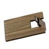 100 Pack Business Credit Card 2.0- USB Flash Drives (2.0/8GB, Walnut Wood) view 4