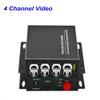 1Pair 4 Channel Digital Video Fiber Optical Media Converters Extender Adapter Single Mode FC Fiber Optic Upto 20Km for CCTV Security Monitor. view 2