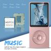 AGPTEK A02S 16GB MP3 Player, 70 Hours Playback Lossless Sound Music Player, Supports up to 128GB, Rose Gold view 3