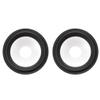 uxcell 4" Paper Speaker Cone Subwoofer Cones Drum Paper 1" Inner Diameter with Rubber Surround 2 Pcs view 1