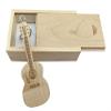 10 PCS Guitar Shaped Wood Memory Stick USB Flash Drive in Wood Box (3.0/128GB, Maple) view 2