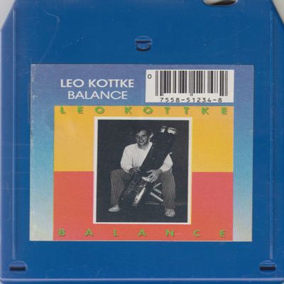 Leo Kottke: Balance 8 Track Tape