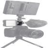 AFVO Triple Shoe Mount Bracket for Flash Lights, Monitors, Microphones, Audio Recorder view 4