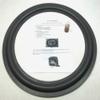(2) Two 18" Foam Speaker Surrounds w/Speaker Repair Refoam Instruction & Glue view 1