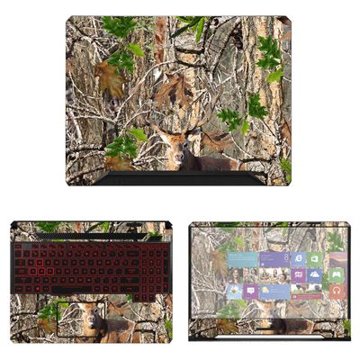 Decalrus - Protective Decal Camo Skin Sticker for Asus TUF Gaming Laptop FX505 (15.6" Screen) case Cover wrap AStuf_FX505-217