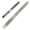 12 and 6 Ruler Set Stainless Steel Metal Straight Ruler Scale Double Sided view 1