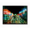 Stupell Industries 'Neon Lights in Tokyo Japan'| Framed Giclee Art view 1