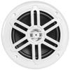 BELVA BMS65WH 500W Peak (250W RMS) 6.5" 2-Way White Coaxial Marine Speakers for Boats/ATV/UTV/SxS/Powersport view 2