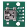 Keenso Mini USB to DIP Adapter Board? 10Pcs Mini USB Board 5P for 2.54mm PCB Board DIY USB Power Supplement view 2