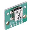 Keenso Mini USB to DIP Adapter Board? 10Pcs Mini USB Board 5P for 2.54mm PCB Board DIY USB Power Supplement view 3