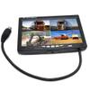 Padarsey 7" TFT LCD Car Rearview Quad Split Monitor,Remote Control, 4 Channels RCA Video Inputs(4-PIN Shockproof Connector) - 12V-24V 800480HD Screen w/Sunshade Anti-Glare view 2