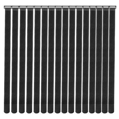 [16 Pack] Cable Straps 24 inch, Reusable Fastening Cable Ties Set, Adjustable Multipurpose Hook and Loop Securing Cinch Straps for Cord Management (1 inch Wide) by Tangser