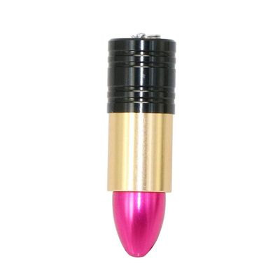 16GB Lipstick Shape USB 2.0 Flash Drive Thumb Drive Memory Stick Pen Drive U Disk Data Storage Jump Drive USB Drive Flash Disk USB Stick USB Disk (Gold Pink)