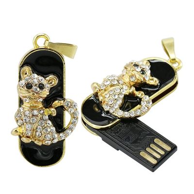 16GB Animal Shape USB Flash Drive USB Drives Memory Stick Thumb Drives USB 2.0 Disk Pen Drive Date Storage Flash Disk Jump Drive USB Stick USB Drive (Cat)