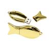 32GB Fish Shape USB Flash Drive USB Drives Memory Stick Thumb Drives USB 2.0 Disk Pen Drive Pen Drive USB Drive Date Storage Flash Disk Zip Drive USB Stick (Gold) view 1