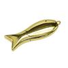 32GB Fish Shape USB Flash Drive USB Drives Memory Stick Thumb Drives USB 2.0 Disk Pen Drive Pen Drive USB Drive Date Storage Flash Disk Zip Drive USB Stick (Gold) view 4