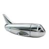 4GB Metal Airplane Shape USB 2.0 Flash Drive Pen Drive Memory Stick USB Stick USB Drive Flash Disk Thumb Drive USB Disk USB Stick U Disk PenDrive (Silver) view 3
