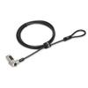 Kensington N17 Combination Laptop Lock for Wedge Shaped Lock Slots with Tough Lock Head & Carbon Steel Cut-Resistant Cable - Dell Laptop Lock & Alienware Laptop Lock (K68008EU), Black/Silver view 2