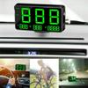 MASO Car Motorbike Bicycle Universal Digital GPS Speedometer OBD-II Overspeed Alarm System MPH/KM/h view 1