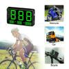 MASO Car Motorbike Bicycle Universal Digital GPS Speedometer OBD-II Overspeed Alarm System MPH/KM/h view 2