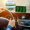 MASO Car Motorbike Bicycle Universal Digital GPS Speedometer OBD-II Overspeed Alarm System MPH/KM/h view 3