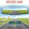 MASO Car Motorbike Bicycle Universal Digital GPS Speedometer OBD-II Overspeed Alarm System MPH/KM/h view 4