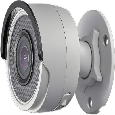 H Series ESNC328-MB/28 IR Fixed Bullet Network Camera, 1/2.5" 8MP, Up to 3840 x 2160 at 15 FPS, 2.8mm Fixed Lens, H.265+, WDR, IP67, 12V DC, PoE