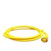 BALLUFF BCC A314-0000-10-003-VX44W6-020 (BCC090W) Connection = 7/8"-Female, 2 M, 4-PIN, Cable = PVC Yellow, Cable Temperature, Conductor Cross-Section 16 AWG, Fixed Routing -40...105 C, Number of view 2