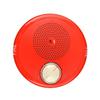 Edwards GCHFRN-S7VMC NO Marking, 70V, RED, Genesis HIGH Fidelity Ceiling Speaker-Strobe, Clear Lens, Visual Multi-Candela view 1
