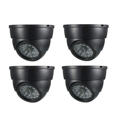 uxcell Fake Security Camera Dummy Dome CCTV w/Blinking Red LED Warning