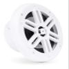 BELVA BMRGBWH 500W Peak (250W RMS) 6.5" 2-Way White Coaxial Marine Speakers with Multi-Color LED Lighting for Boats/ATV/UTV/SxS/Powersport view 3