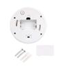uxcell Fake Security Camera Dummy Dome CCTV with Blinking Red LED Warning Alert Light for Home Outdoor Indoor White view 3