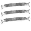 12" x 1/2" Braided Ground Straps (1/2" Ring to 1/2" Ring)-3pcs | Made in USA view 1